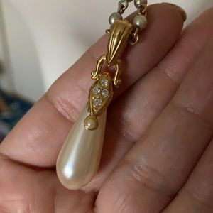 Nolan Miller Pearl Necklace